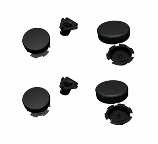 Alpine A610 Turbo Seat Adjustment Knobs (Set of 4, 2 Left and 2 Right)