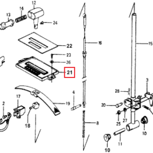 Honda Civic Accord Gearbox Cover Console Indicator 54710-634-772