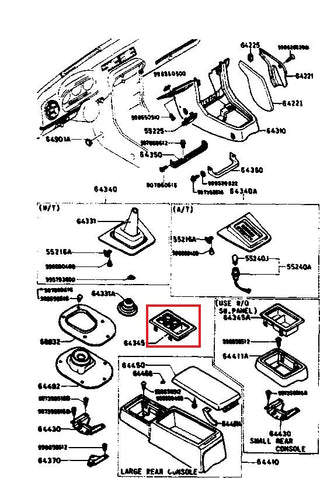 Mazda RX7 S2 Set of 2 Blanking Plugs Caps For Switch Console Panel Ashtray Black FA01-64-451