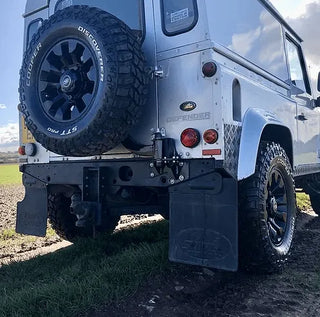 Land Rover Defender Spare Wheel Carrier - Durable & No-Drill Installation