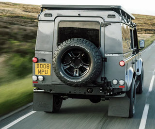 Land Rover Defender Spare Wheel Carrier - Durable & No-Drill Installation