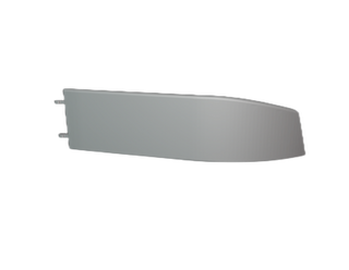 BMW E31 Front Bumper Cover Wing - Left or Right - 8er CSI - 51112253001 / 51112253002