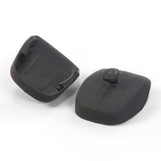 Audi 100 C1 Sun Visor Mounts Cover Set of 2 Black