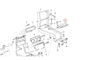 Audi 80 Coupe Front Centre Console Window Switch (New) 811863322A01C