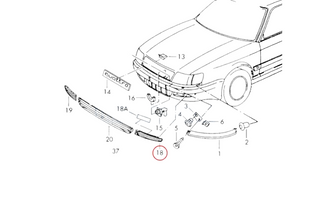 Audi A8 D2 Front Bumper Grill Right Or Left New 4D0853683K 4D0853684K