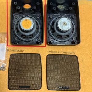 BMW E23 E28 E30 Premium Sound Rear HiFi Deck Speaker Housing Black 65131381473