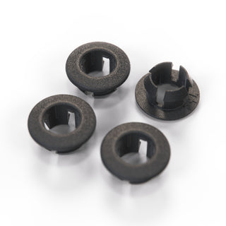 BMW E30 E36 Door Panel Lock Pin Bushing Grommet Bezel Trim Ring Set Of 4 Black 51411911964