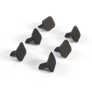 BMW E39 Touring Trunk Lid Trim Panel Clips Set Of 6 (3 Left And 3 Right) Black 51498217213 & 51498217214