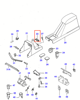 Ford Escort RS Cosworth New Electric Window Switch Bezel Trim