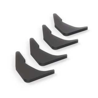 Ford Fiesta ST150 Diffuser Fins Set of 4 Black