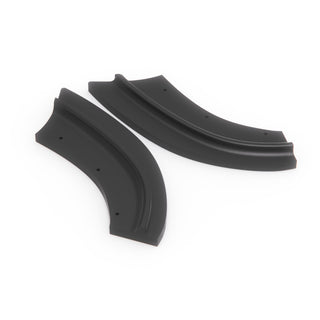 Ford Fiesta ST150 Rear Side Splitters Set Black