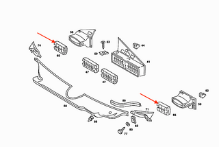 Mercedes 190 W201 Sliding Air Vent Cup Holder - LHD/RHD - Premium Quality