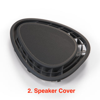 Mini Cooper F55 F56 F57 Indirect Fresh Air Grille Or Speaker Cover 2 Version 64229262802 / 64229262803