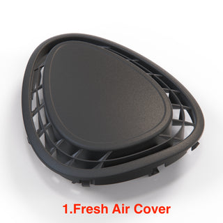 Mini Cooper F55 F56 F57 Indirect Fresh Air Grille Or Speaker Cover 2 Version 64229262802 / 64229262803