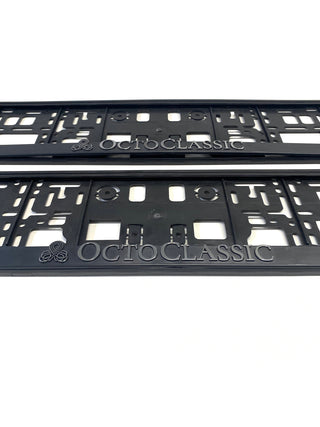 Octoclassic Car Number Plate Frame Best Fit For Classic Car Set of 2