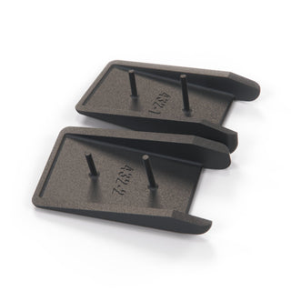 Range Rover Classic Plastic Single Hinge Cover Bonnet Set Of 2 Black RTC4431