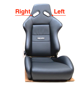 Recaro Seat SR1 Plastic Harness Guide Left Or Right Black 360867 360868