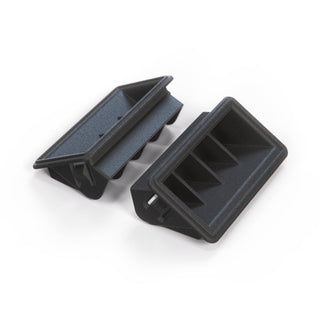 VW Golf Convertible, Jetta MK1 GTI Soft Dashboard Top Black Right And Left Side Air Vent 161819705 &amp; 161819706