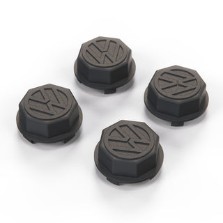 VW Hub Cap 51mm Set Of 4 Black 111601171