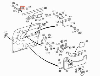 Mercedes W140 Repair Kit Power Plate Seat Adjustment Switch Clip Left or Right (A1407201911 / A1407202011)