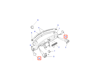 Jaguar XK8 XKR 1996-2006 Dashboard Facia End Panel Left Or Right GJA6658AA / GJA6658LHJ